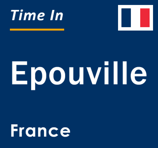 Current local time in Epouville, France