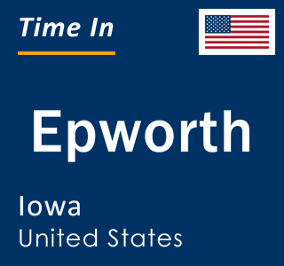 Current local time in Epworth, Iowa, United States