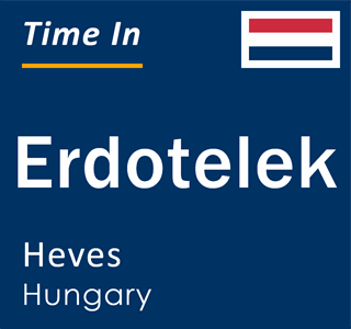 Current local time in Erdotelek, Heves, Hungary