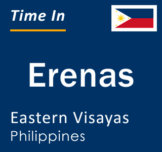 Current local time in Erenas, Eastern Visayas, Philippines