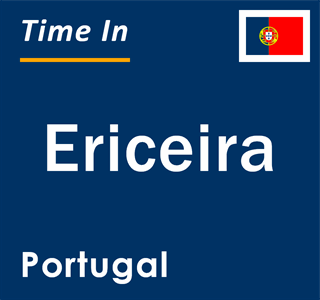 Current local time in Ericeira, Portugal