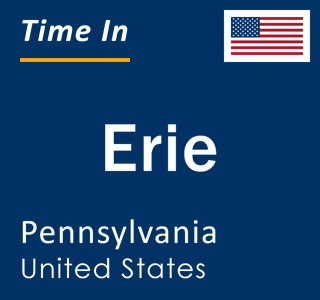 Current local time in Erie, Pennsylvania, United States