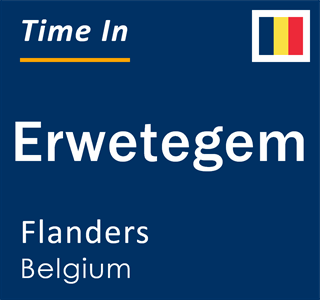 Current local time in Erwetegem, Flanders, Belgium