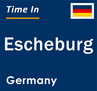 Current local time in Escheburg, Germany