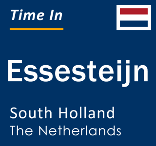 Current local time in Essesteijn, South Holland, The Netherlands