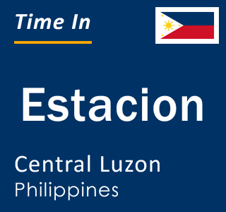 Current local time in Estacion, Central Luzon, Philippines