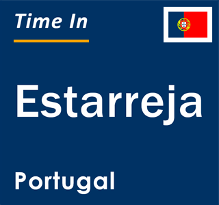 Current local time in Estarreja, Portugal