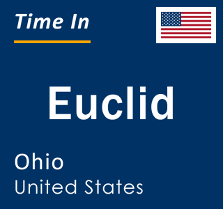 Current local time in Euclid, Ohio, United States