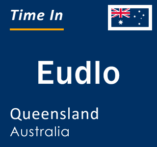 Current local time in Eudlo, Queensland, Australia