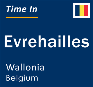 Current local time in Evrehailles, Wallonia, Belgium