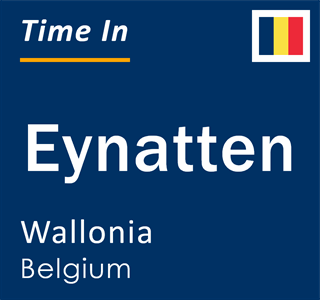 Current local time in Eynatten, Wallonia, Belgium