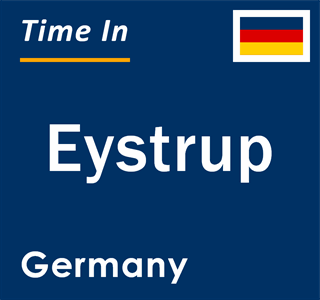 Current local time in Eystrup, Germany