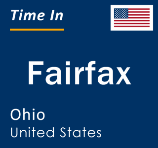 Current local time in Fairfax, Ohio, United States