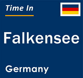 Current local time in Falkensee, Germany