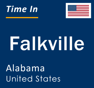 Current local time in Falkville, Alabama, United States