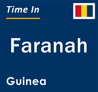 Current local time in Faranah, Guinea