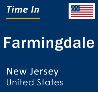 Current local time in Farmingdale, New Jersey, United States