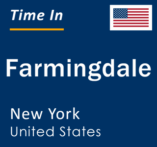 Current local time in Farmingdale, New York, United States