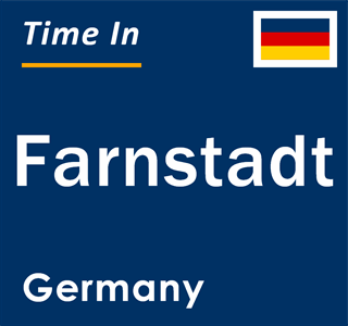 Current local time in Farnstadt, Germany