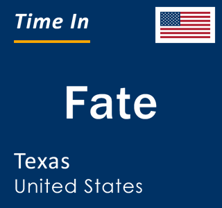 Current local time in Fate, Texas, United States