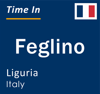 Current local time in Feglino, Liguria, Italy