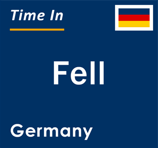 Current local time in Fell, Germany