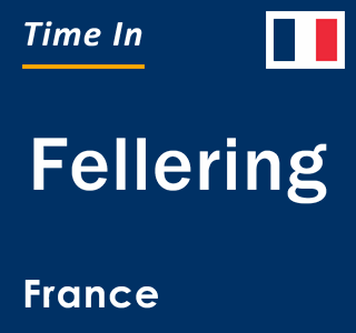 Current local time in Fellering, France