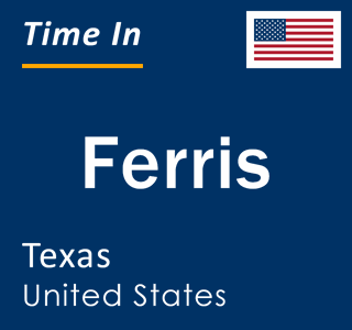 Current local time in Ferris, Texas, United States