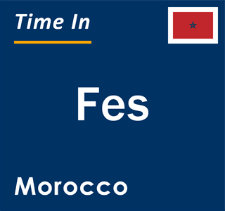 Current local time in Fes, Morocco