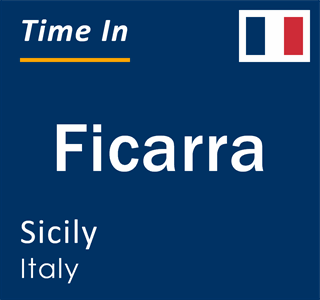 Current local time in Ficarra, Sicily, Italy