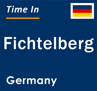 Current local time in Fichtelberg, Germany