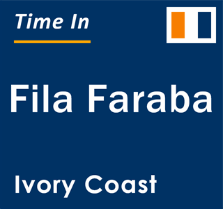 Current local time in Fila Faraba, Ivory Coast