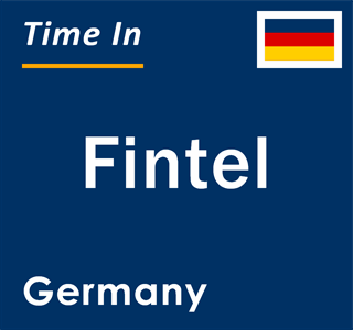 Current local time in Fintel, Germany