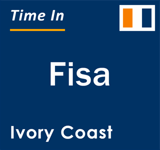 Current local time in Fisa, Ivory Coast