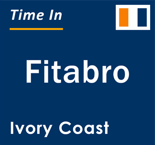 Current local time in Fitabro, Ivory Coast