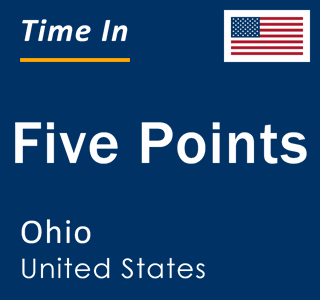 Current local time in Five Points, Ohio, United States