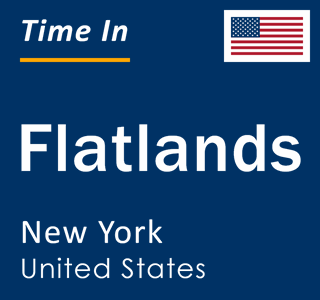 Current local time in Flatlands, New York, United States