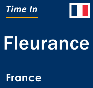 Current local time in Fleurance, France