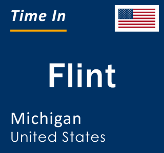 Current local time in Flint, Michigan, United States