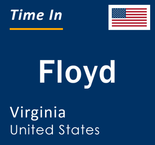 Current local time in Floyd, Virginia, United States