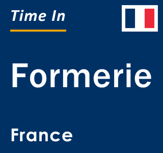 Current local time in Formerie, France