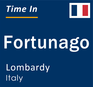 Current local time in Fortunago, Lombardy, Italy