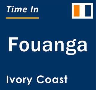 Current local time in Fouanga, Ivory Coast