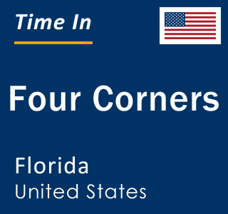 Current local time in Four Corners, Florida, United States