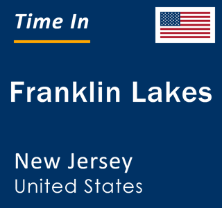 Current local time in Franklin Lakes, New Jersey, United States