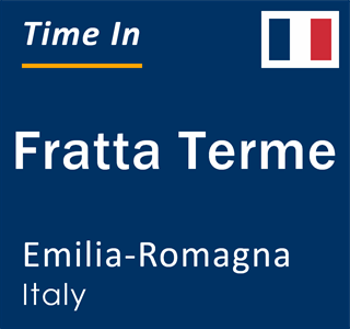 Current local time in Fratta Terme, Emilia-Romagna, Italy