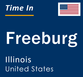 Current local time in Freeburg, Illinois, United States