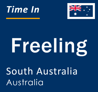 Current local time in Freeling, South Australia, Australia