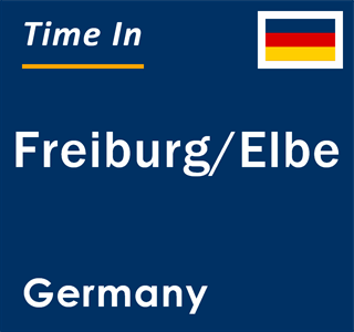 Current local time in Freiburg/Elbe, Germany