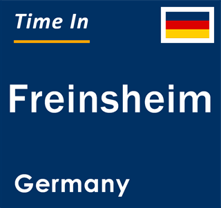 Current local time in Freinsheim, Germany